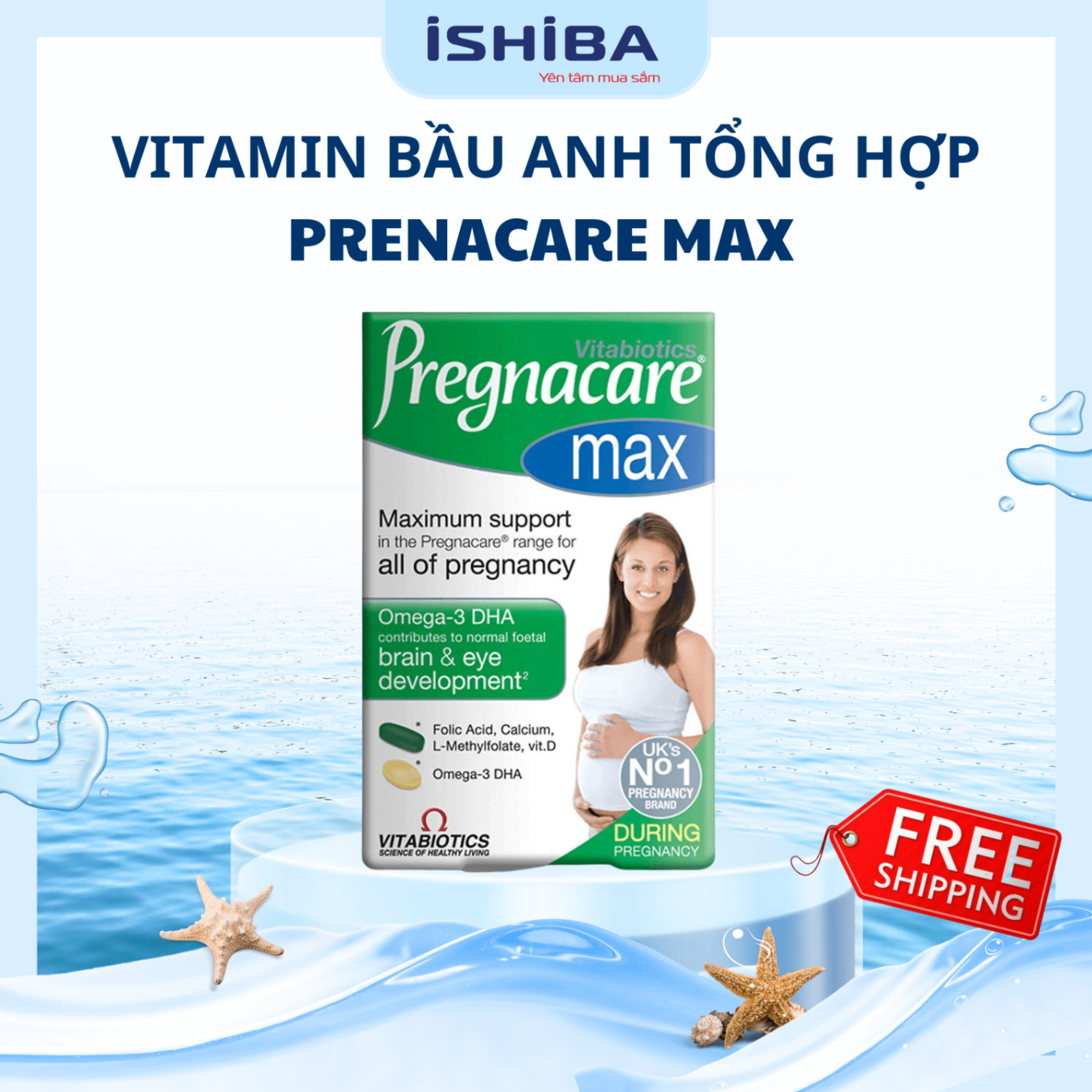 Vitamin Bầu Anh Pregnacare Max Hộp 84 viên (48/th)