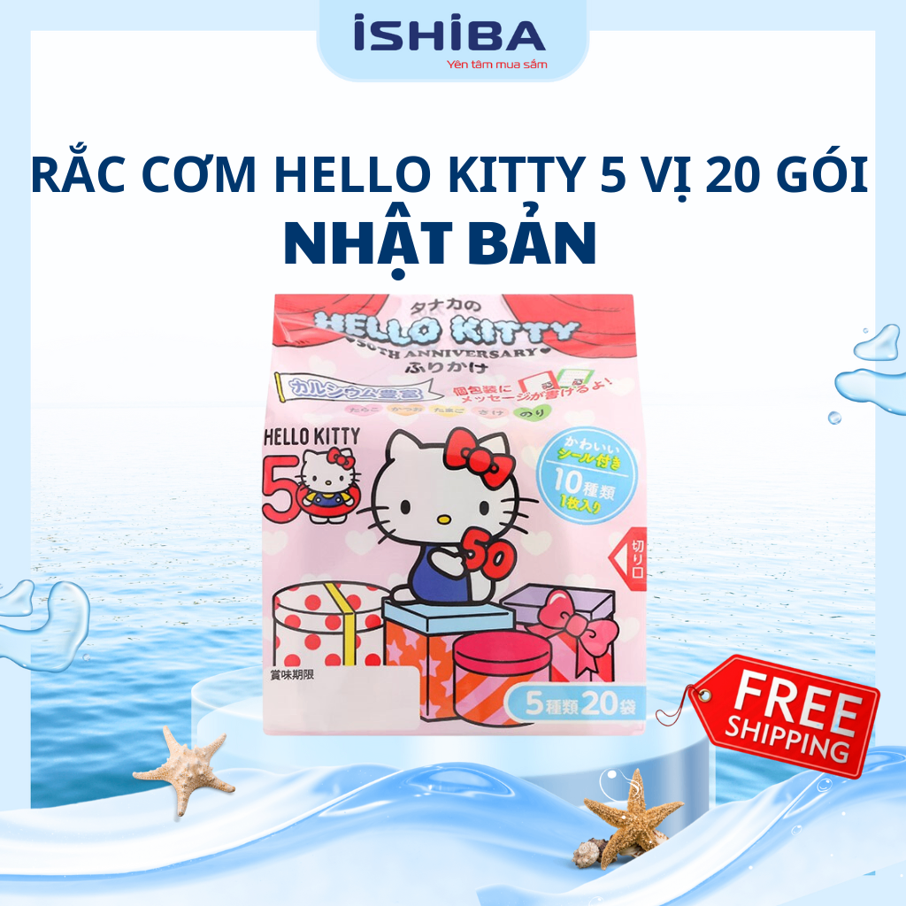 Gia vị rắc cơm Hello Kitty (80/th) T2/27