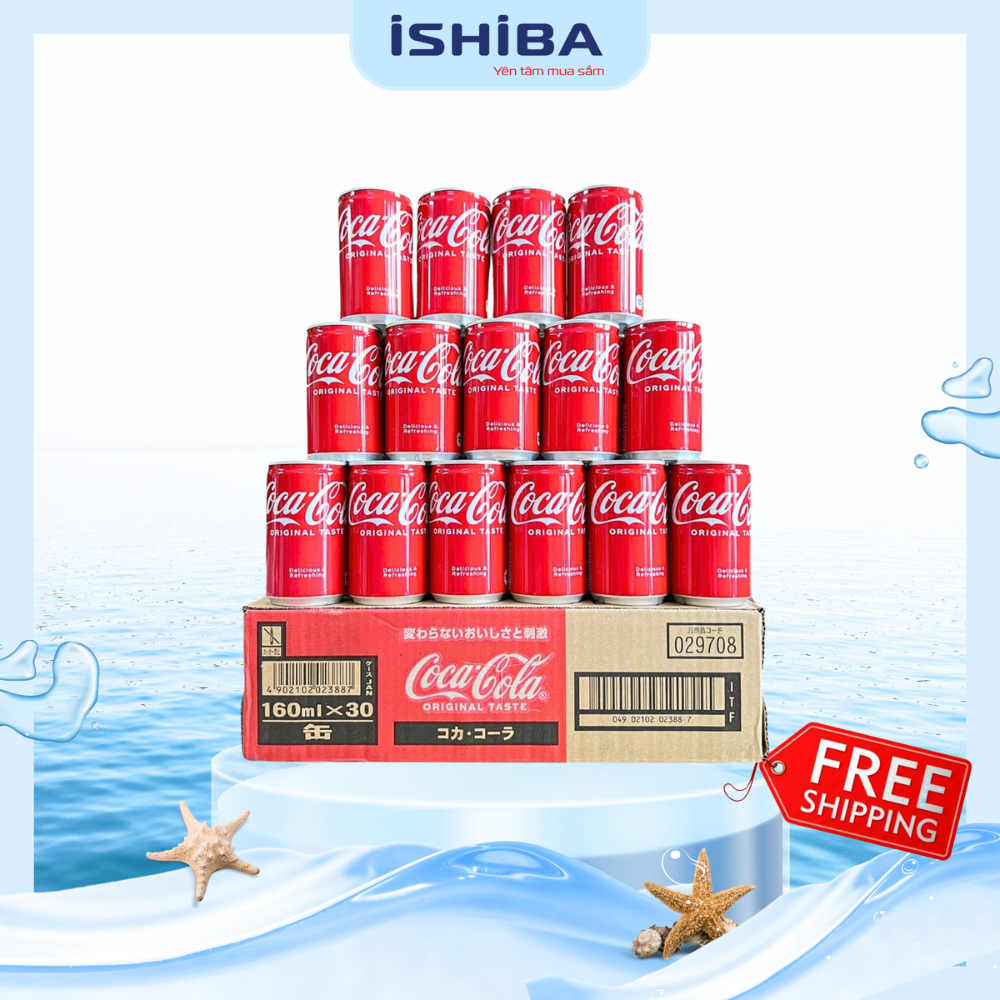 1 lon Coca nhí 160ml Nhật Bản