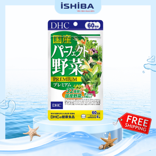 Viên uống DHC Nhật Bản - DHC rau củ Premium 60 ngày (240 viên)