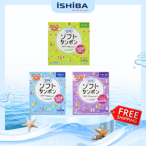 Băng Vệ Sinh Tampon Unicharm Sofy Soft Nhật Bản