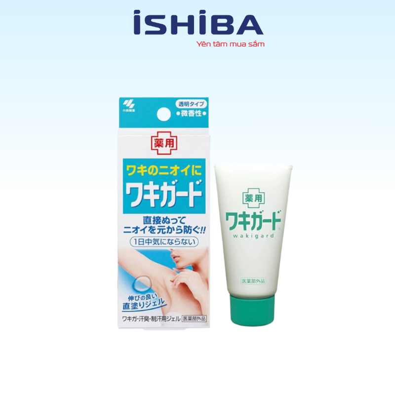 Gel đặc trị hôi nách, lăn nách Kobayashi Nhật (60/th) - QR chính hãng