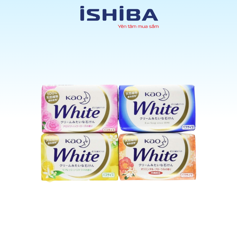 Xà phòng tắm KAO White 130g Nhật Bản