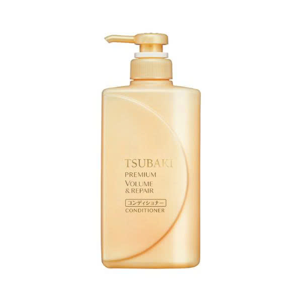 Dầu Gội Tsubaki Shampoo Nhật Bản (450ml/chai) - Màu vàng tóc hư tổn (mẫu mới)