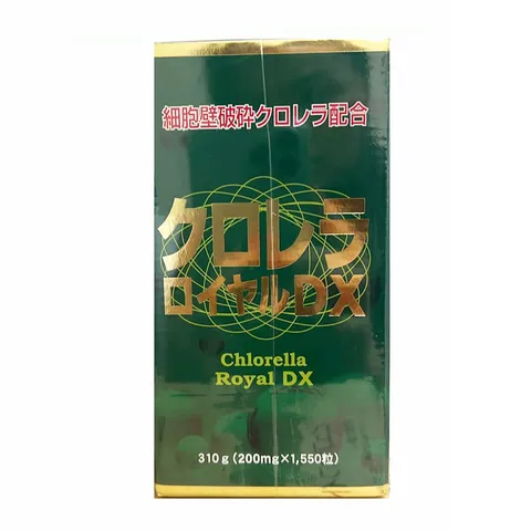 Tảo lục Chlorella Royal DX hộp 1550 viên của Nhật Bản