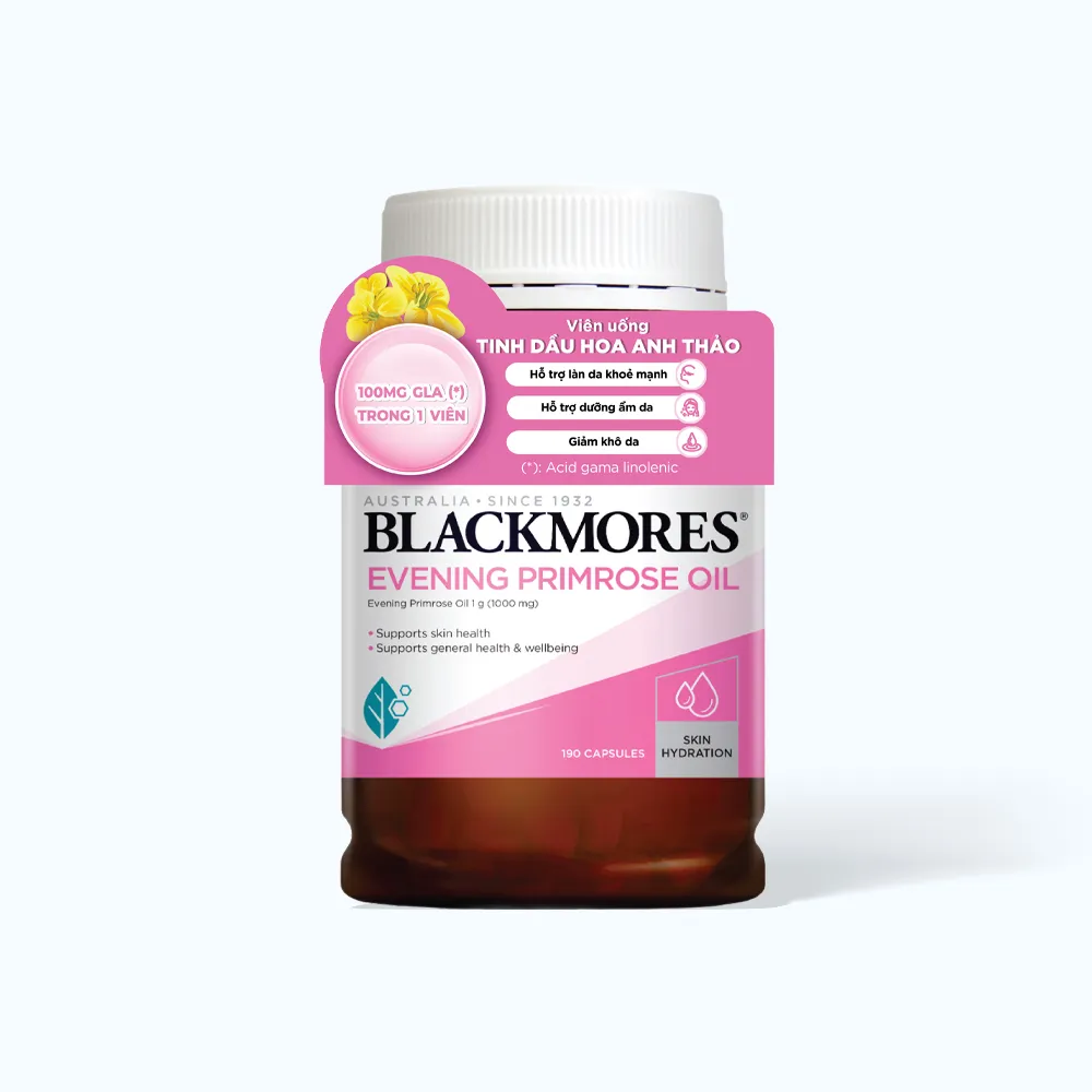 Tinh chất Hoa Anh Thảo Blackmores 190 viên - Tem phụ