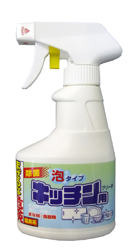 Xịt tẩy rửa nhà bếp Rocket 300ml Nhật Bản (20/th) - Màu trắng