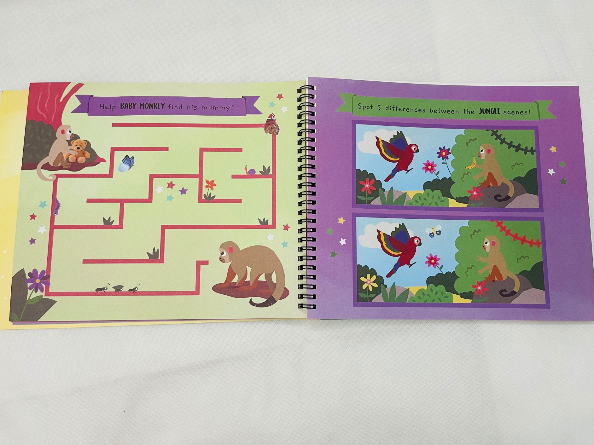 LITTLE WONDERS STICKER BY NUMBER - JUNGLE ANIMALS (Giá bìa 322k)