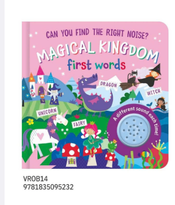 Sách Thiếu Nhi: ROUND BUTTON SOUND BOOK - MAGICAL KINGDOM (FSC)