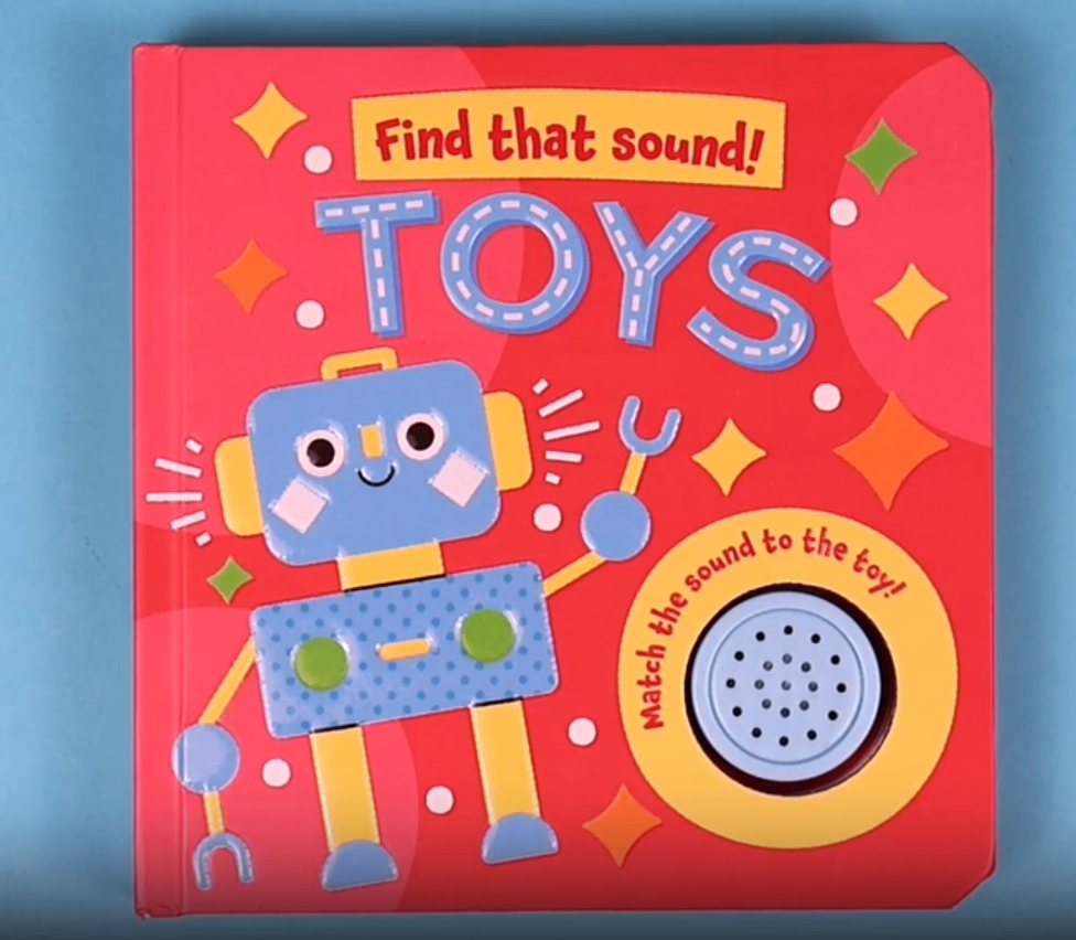 Sách Thiếu Nhi: ROUND BUTTON SOUND BOOK - TOYS (FSC)