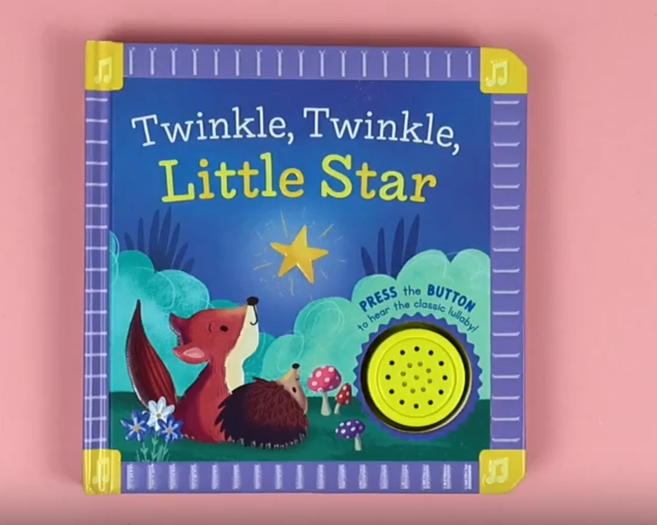Sách Thiếu Nhi: ROUND BUTTON SOUND BOOK - TWINKLE TWINKLE (FSC)