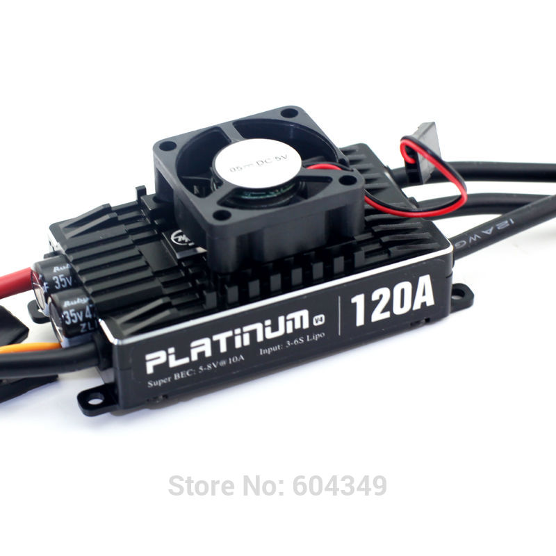 Hobbywing Platinum 120A V4 Brushless Esc For Rc Model