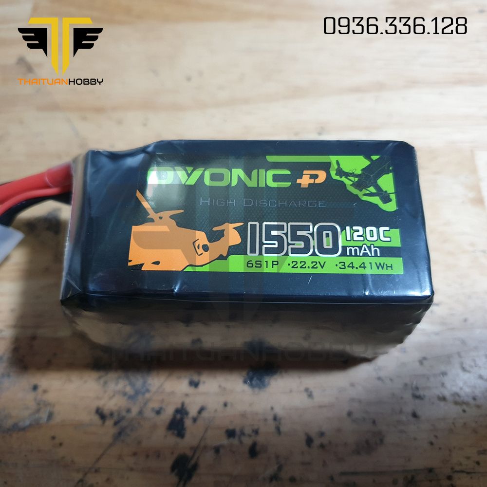 Ovonic 1550mah 6s 120c