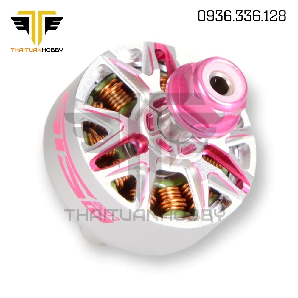 Động Cơ Rcinpower Gts V4 2207 2040kv - Silver/Pink