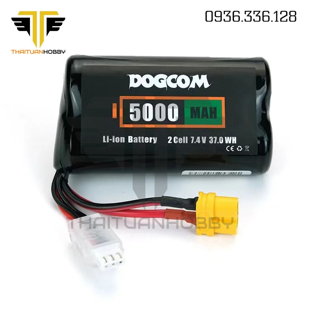 Dogcom 21700 5000mah 2s 7.4v Jack Xt60