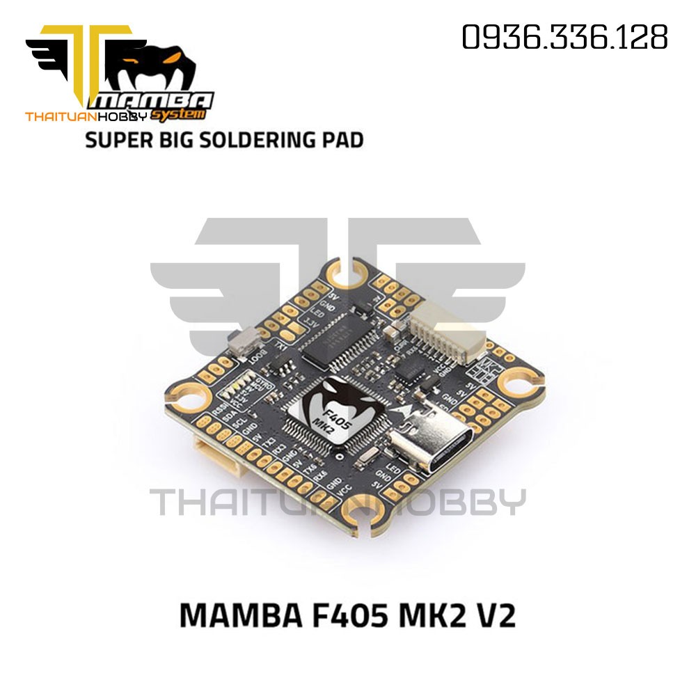 Mạch Bay mamba F405 Mk2 V2 MPU6000