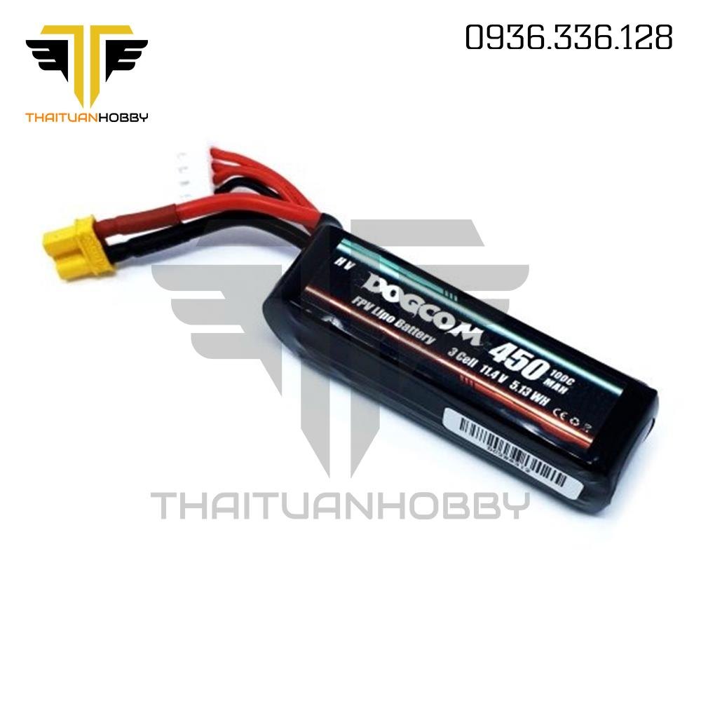 Dogcom 450mah 3s 11.4v 100c Xt30