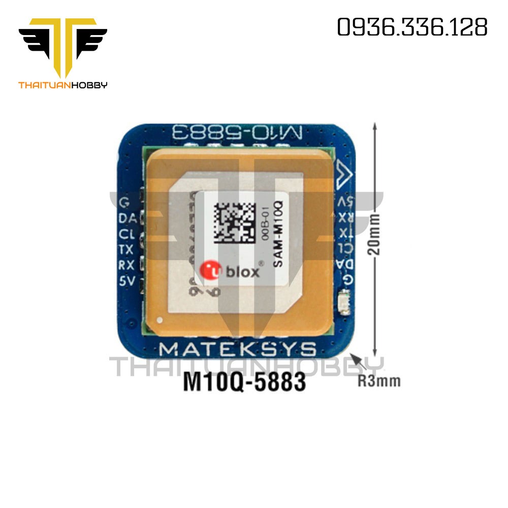 Gps Matek M10q-5883 GNSS & Compass