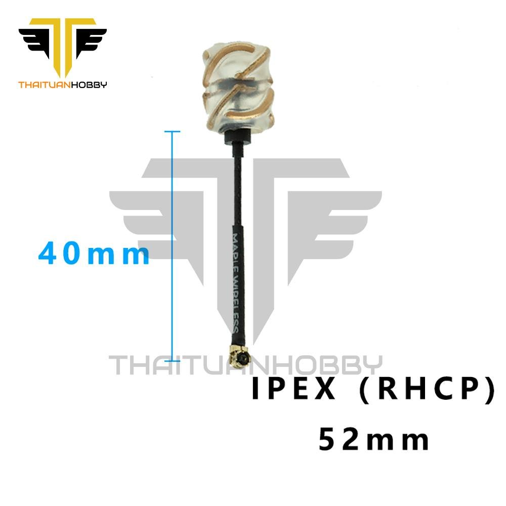 Anten Maple Wireless 5.8ghz 2dbi 52mm Chân Ipex Cho Mobula8