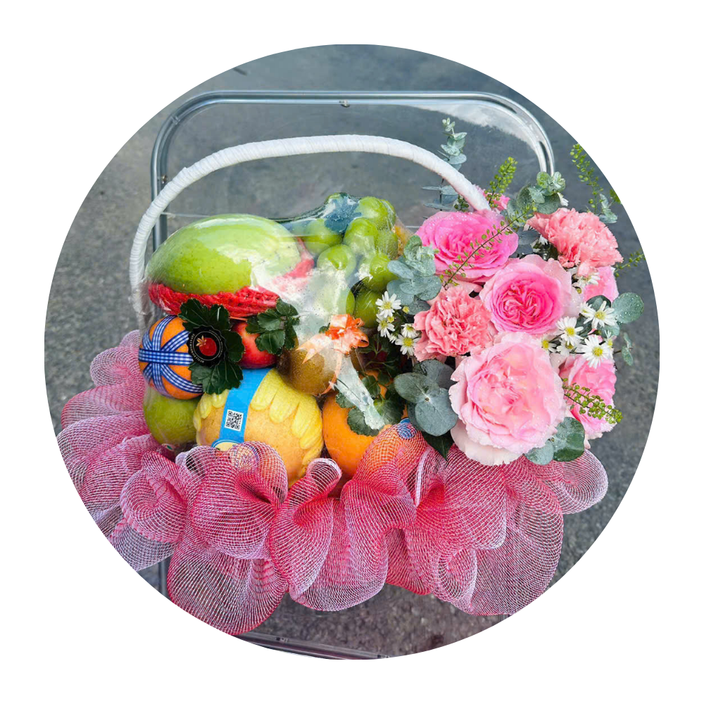 Hoa giỏ trái cây