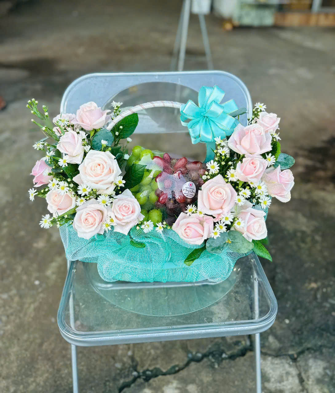 Giỏ hoa trái cây K006
