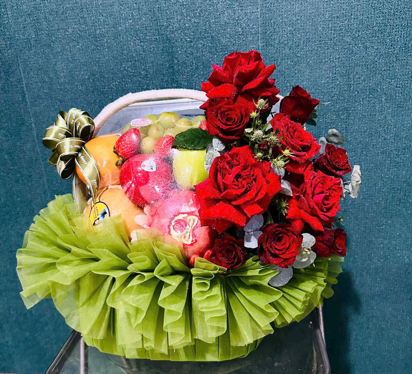 Giỏ hoa trái cây K008