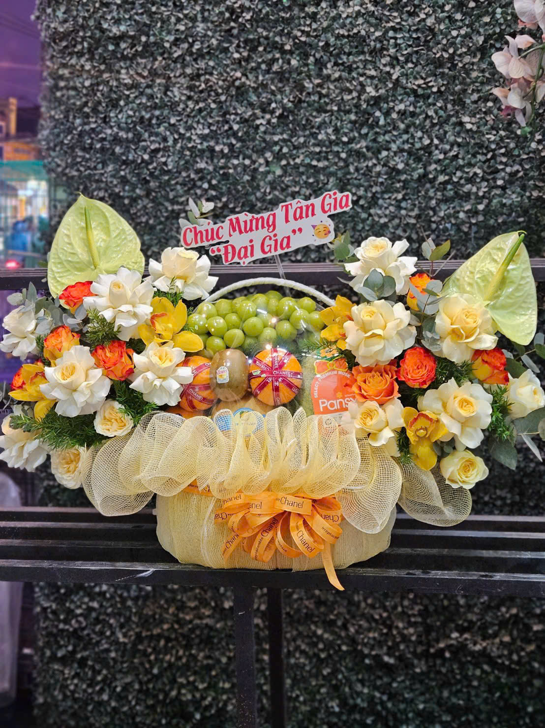 Giỏ hoa trái cây K015