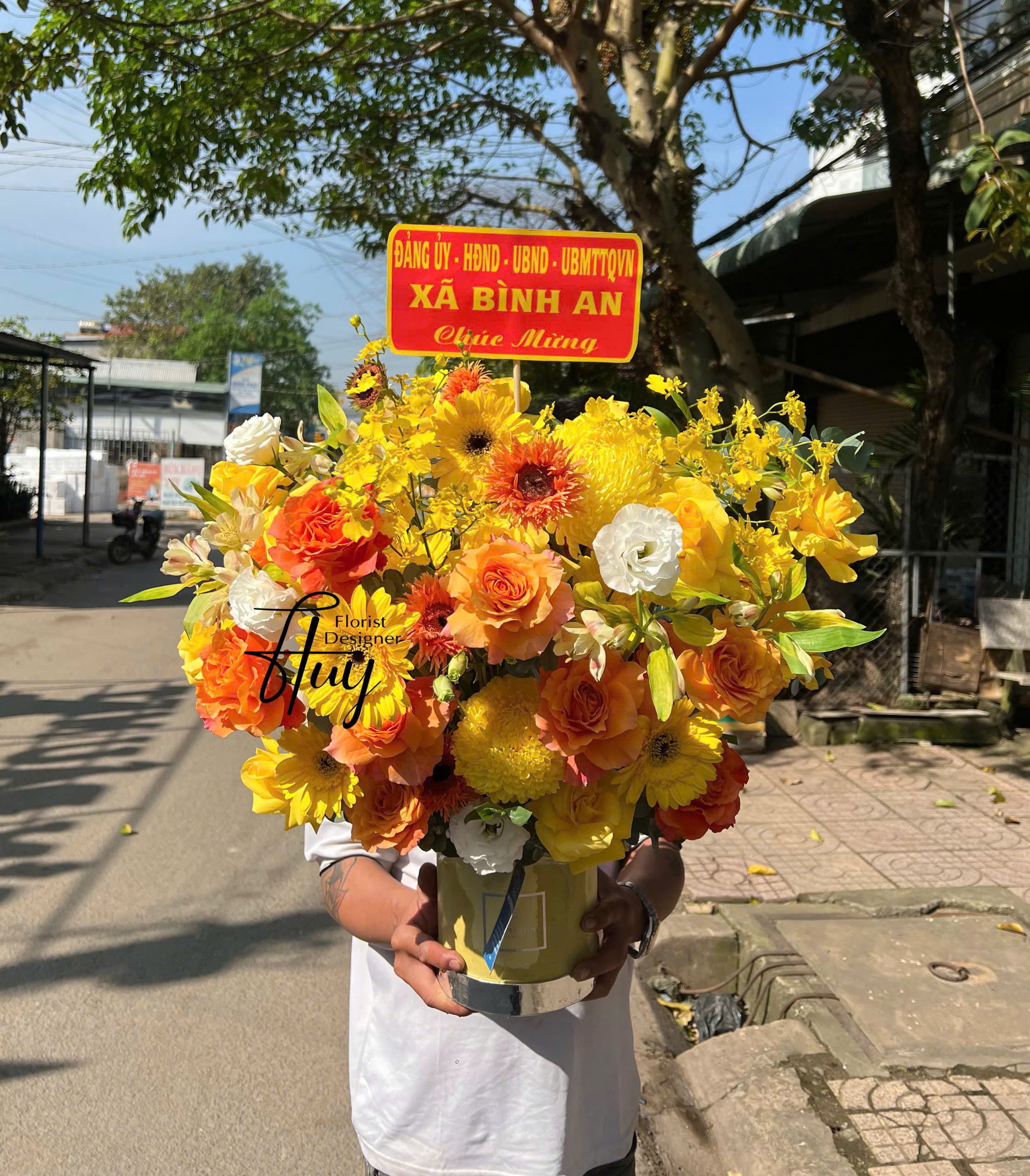 Hoa giỏ C043