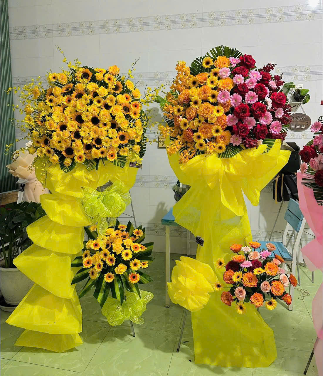 Kệ hoa chúc mừng D027