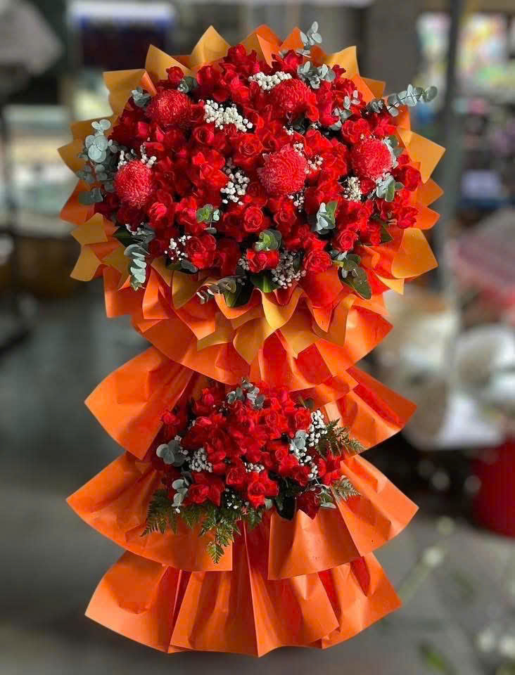 Kệ hoa chúc mừng D037