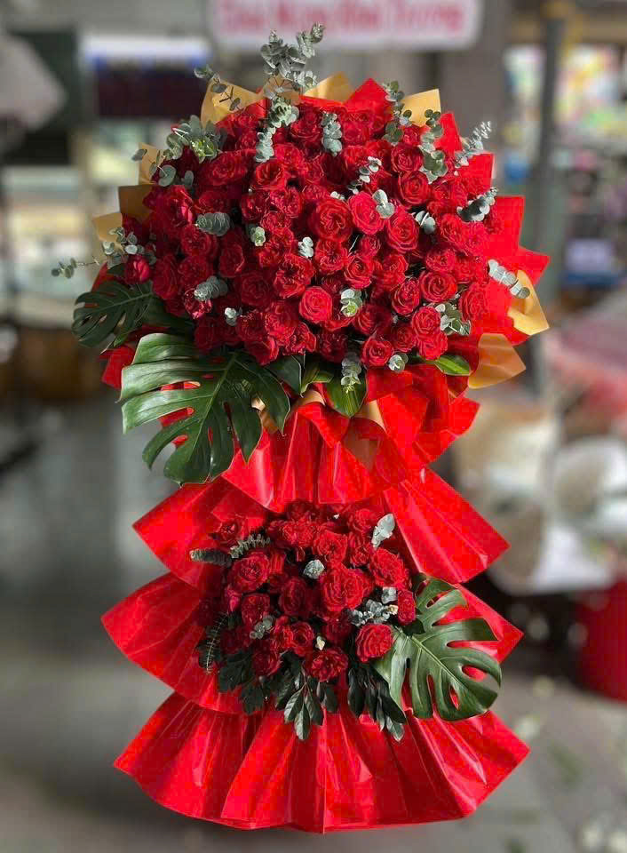 Kệ hoa chúc mừng D039