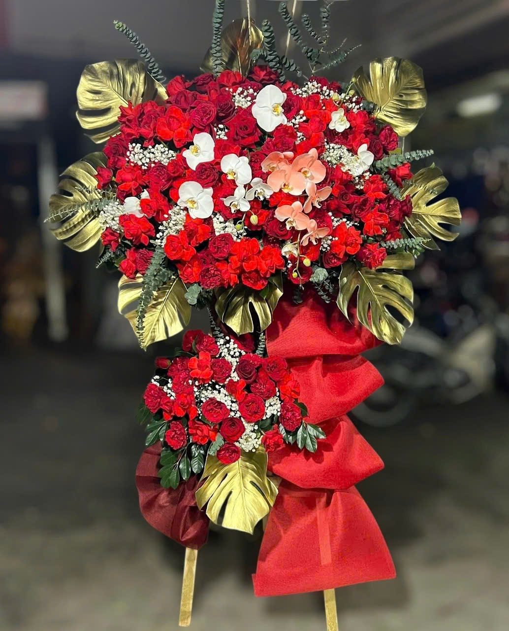 Kệ hoa chúc mừng D041