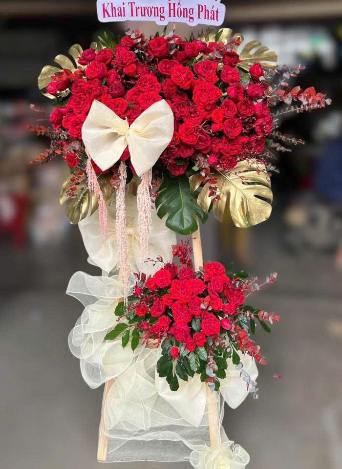 Kệ hoa chúc mừng D042