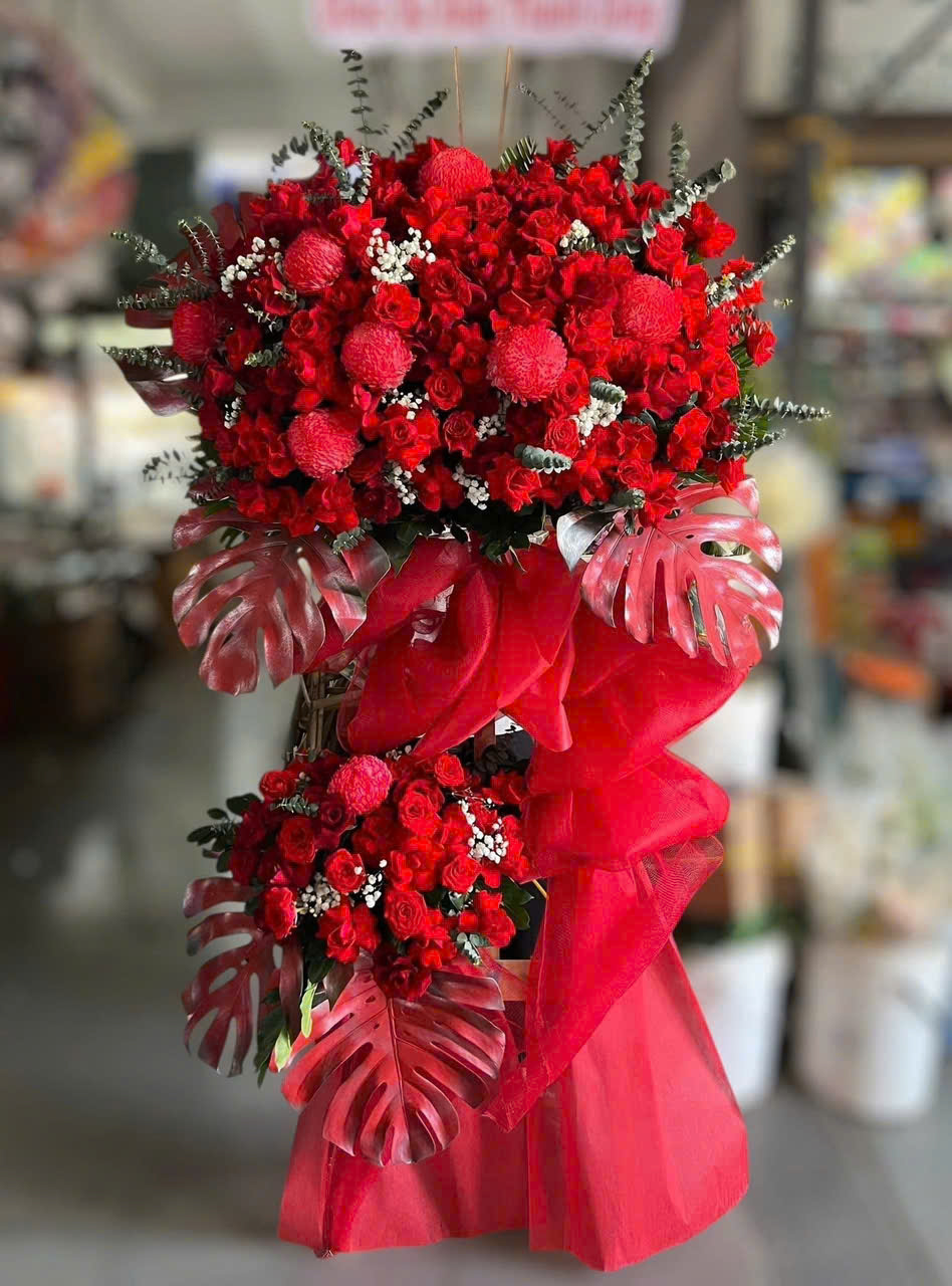 Kệ hoa chúc mừng D043