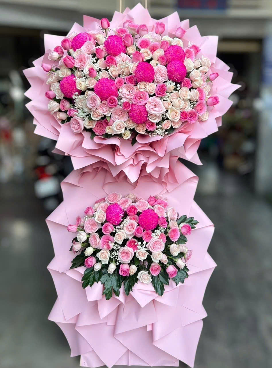 Kệ hoa chúc mừng D048