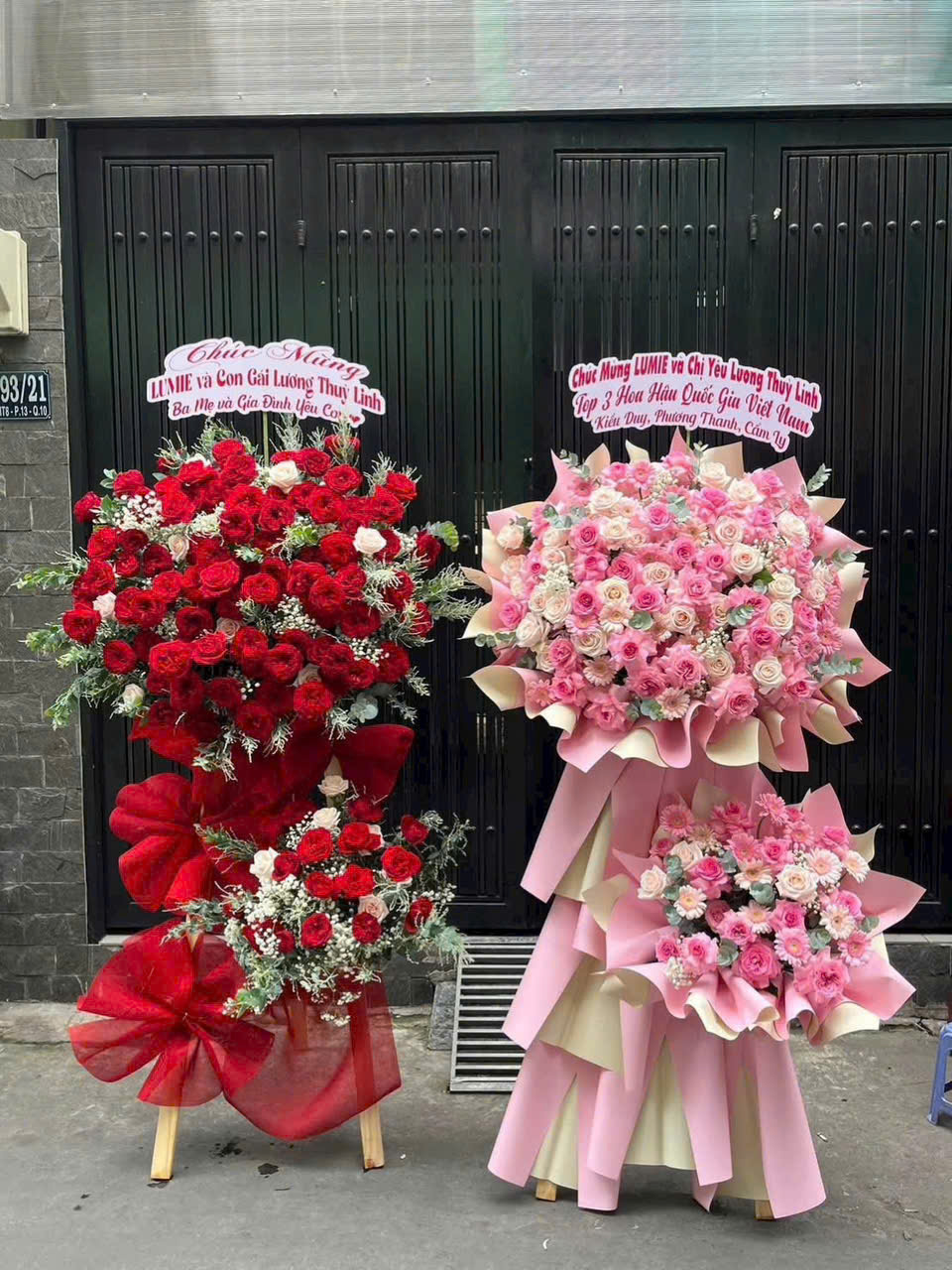 Kệ hoa chúc mừng D051