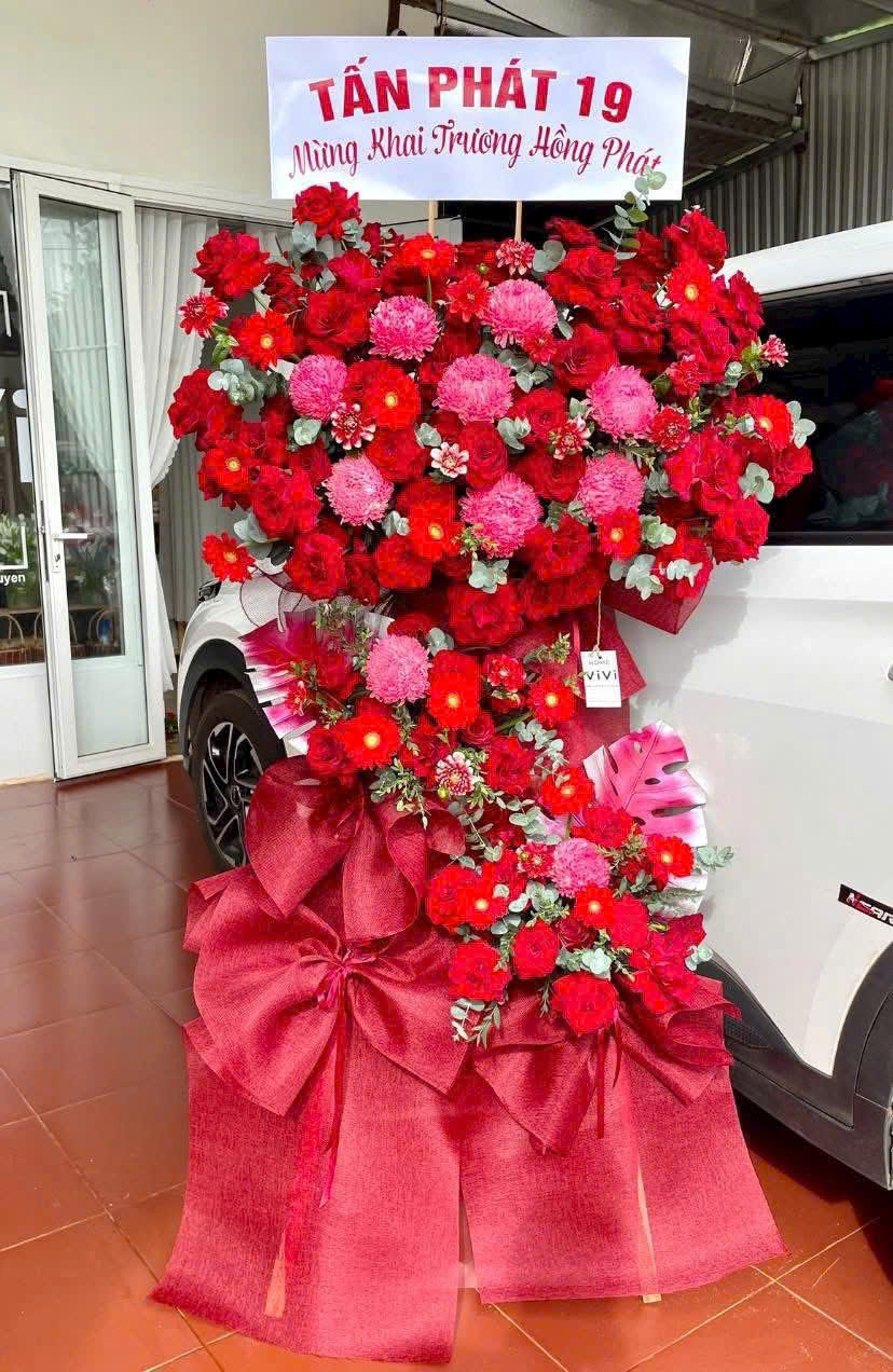 Kệ hoa chúc mừng D052