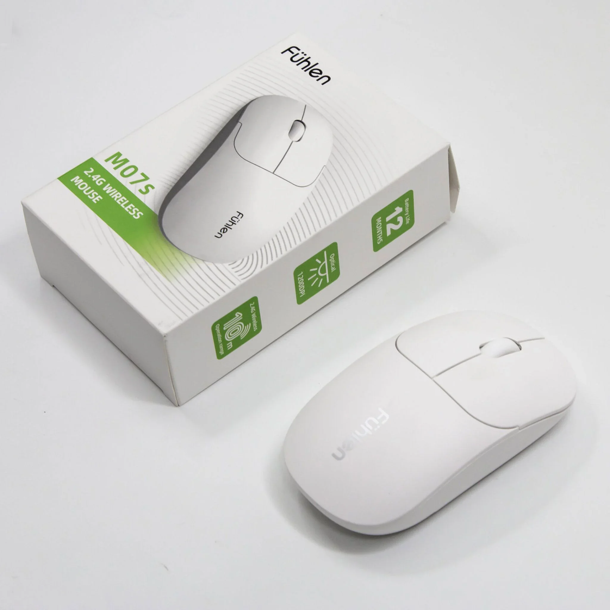 Chuột không dây Fuhlen 2.4G Wireless Black