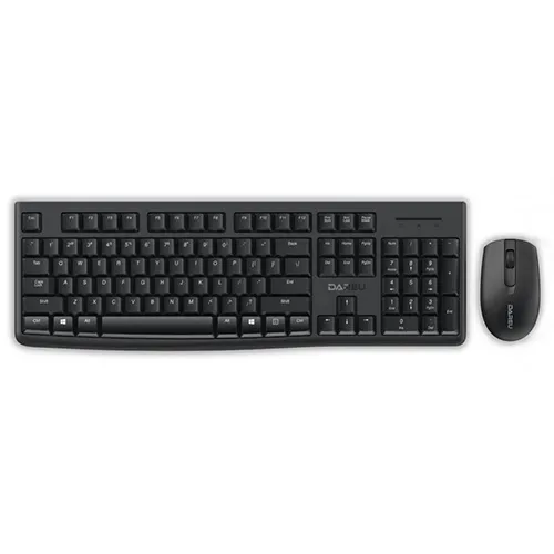 BỘ BÀN PHÍM CHUỘT KHÔNG DÂY DAREU LK186G ĐEN (USB)