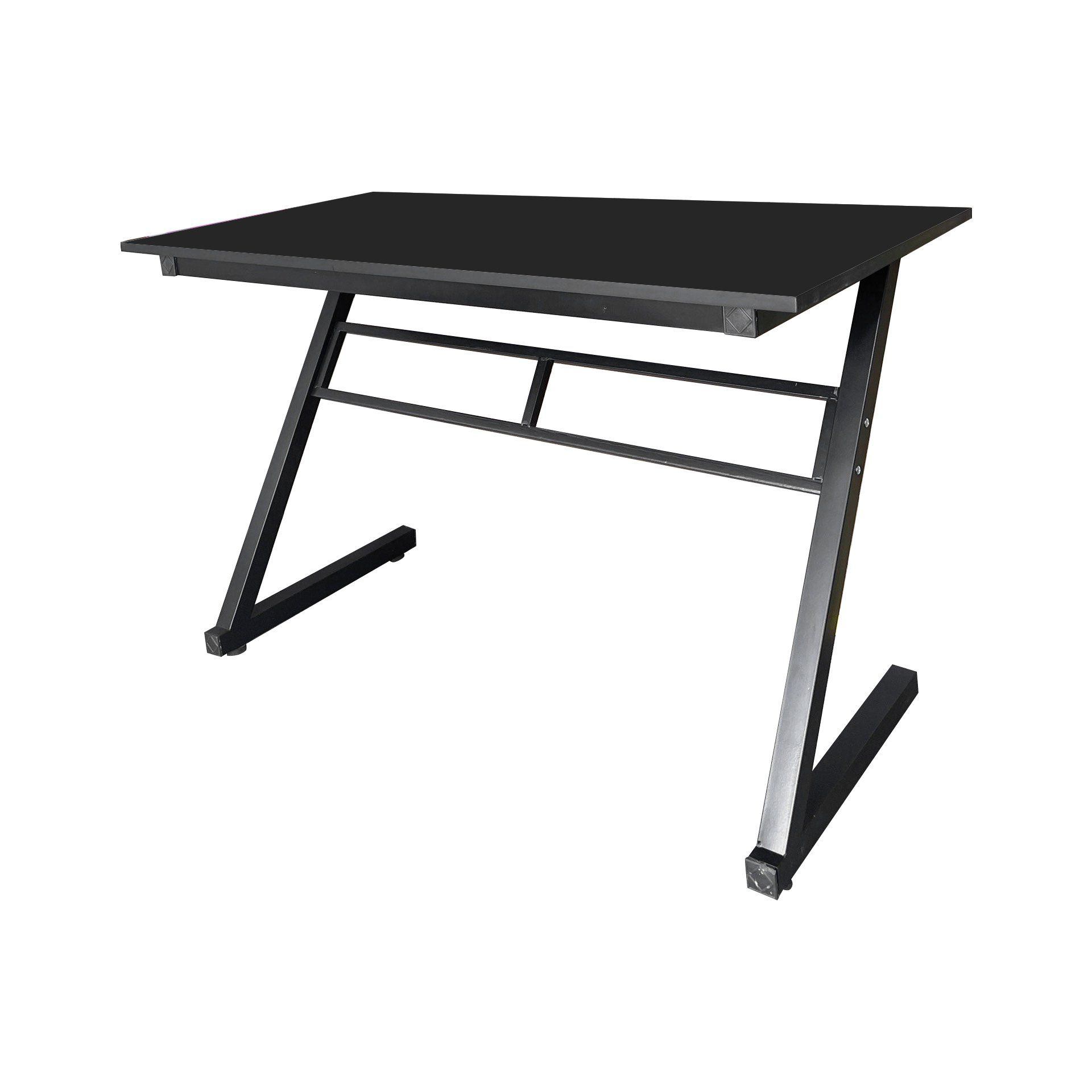 Bàn Gaming ESport Z003 | Chữ Z, chân đen, mặt gỗ