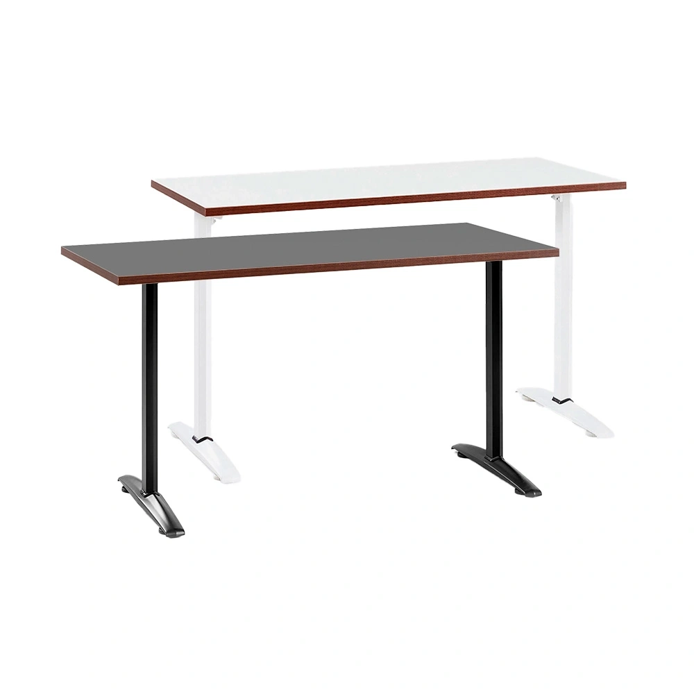 Bàn văn phòng HyperWork Core Desk - 1m4 | Khung trắng, mặt bàn trắng