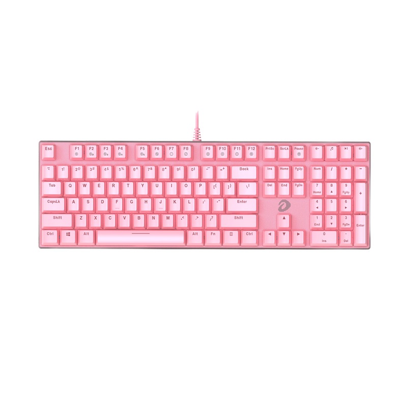 Bàn phím Dare-U EK810 Glorious Queen | Hồng, Pink Led, Blue Switch