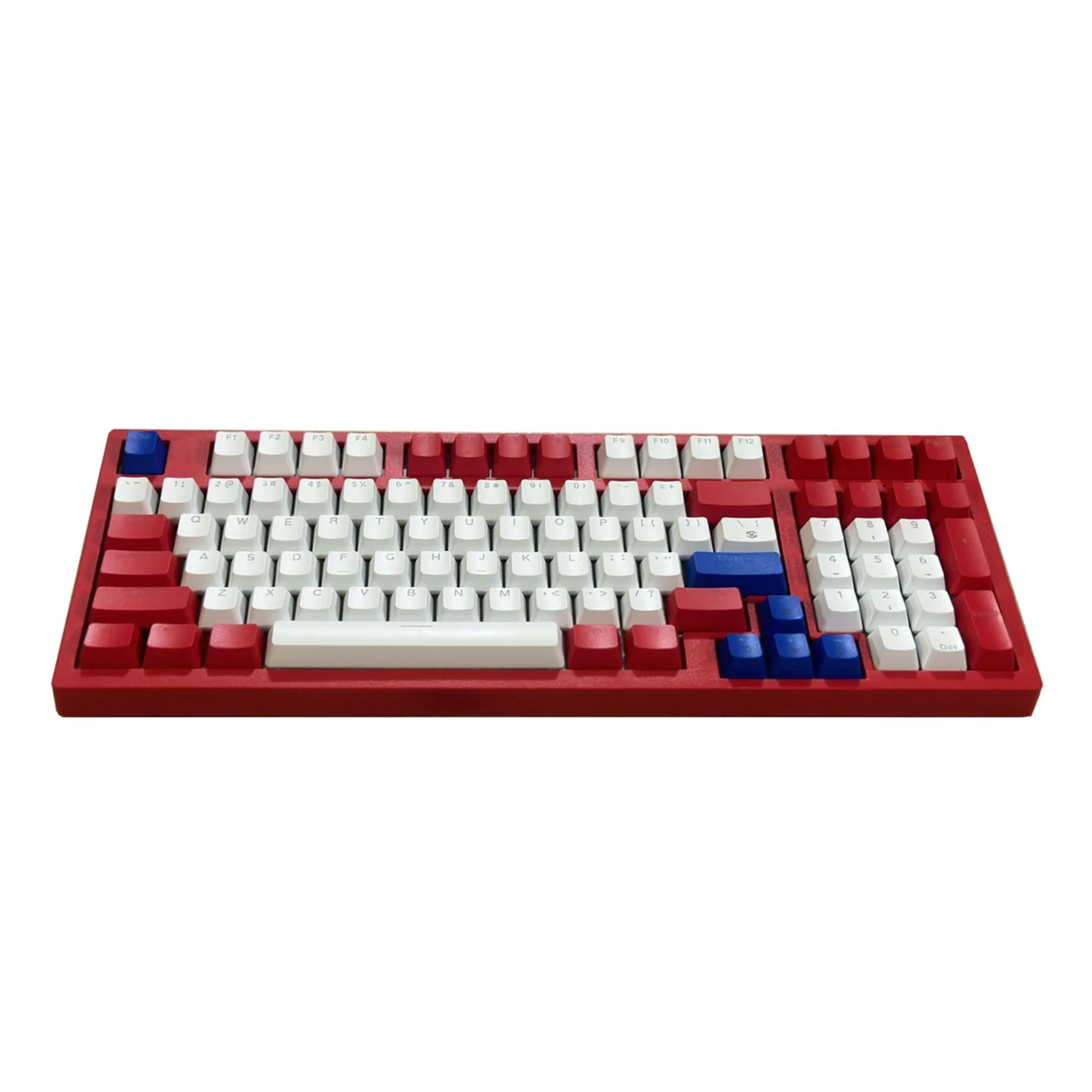 Bàn phím cơ Gaming Esonne K98 | Đỏ, Led Rainbow, Blue Switch