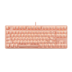 Bàn Phím Cơ Gaming E-Dra EK387L Pink, Led White, Red switch