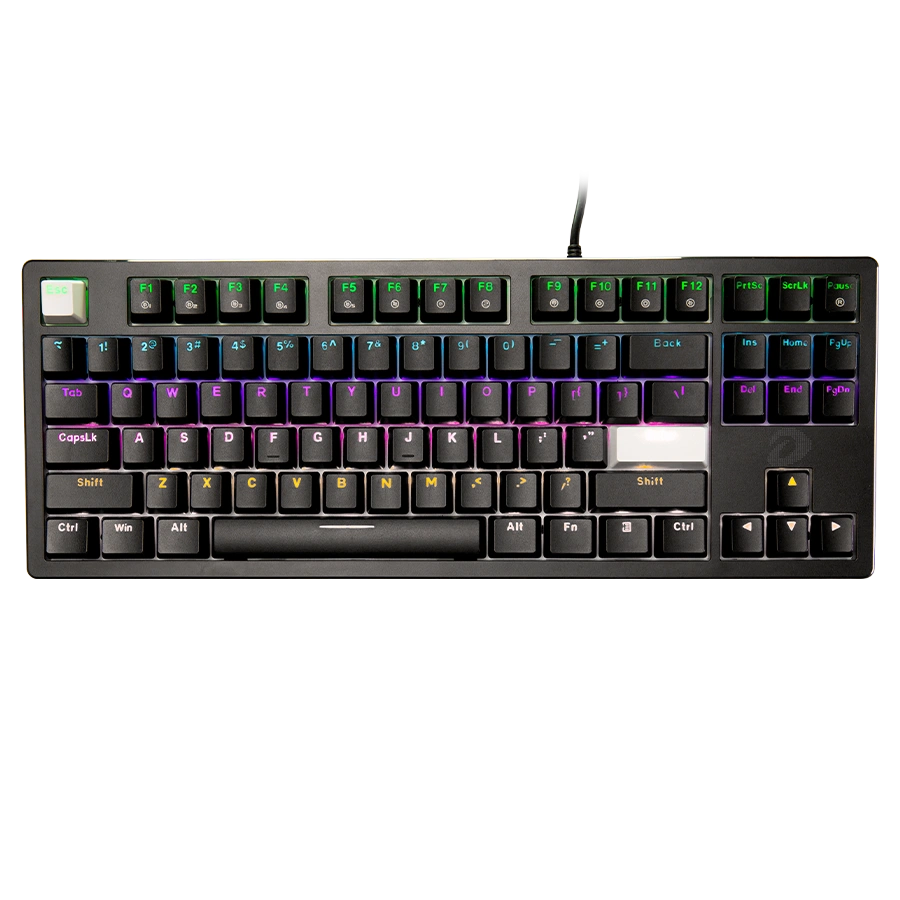 Bàn phím cơ Gaming DareU EK87 V2 Black | Brown Switch