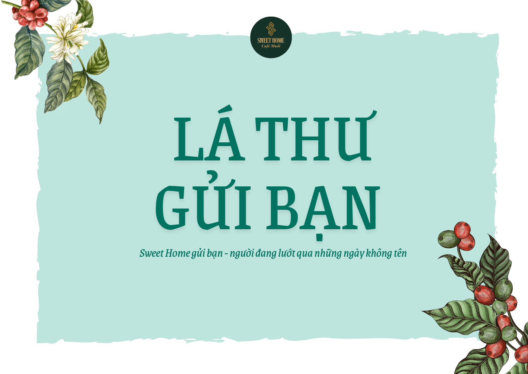 LÁ THƯ GỬI BẠN – TỪ SWEET HOME!