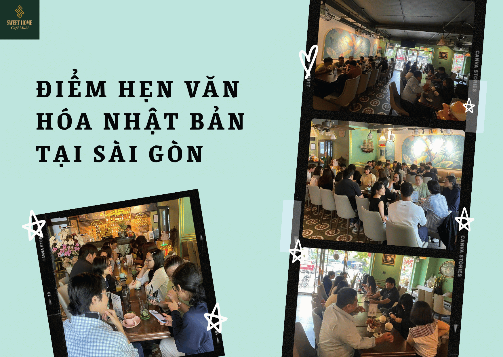 ĐIỂM HẸN VĂN HÓA NHẬT BẢN TẠI SÀI GÒN: CLB Tiếng Nhật Hàng Tuần - Nơi Giao Lưu & Kết Nối Tại Sweet Home Bistro & Coffee