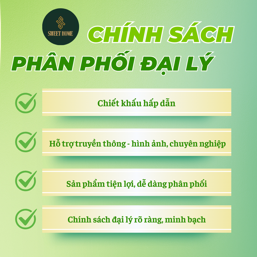 TUYỂN ĐẠI LÝ TOÀN QUỐC SẢN PHẨM CAFE MUỐI SWEET HOME