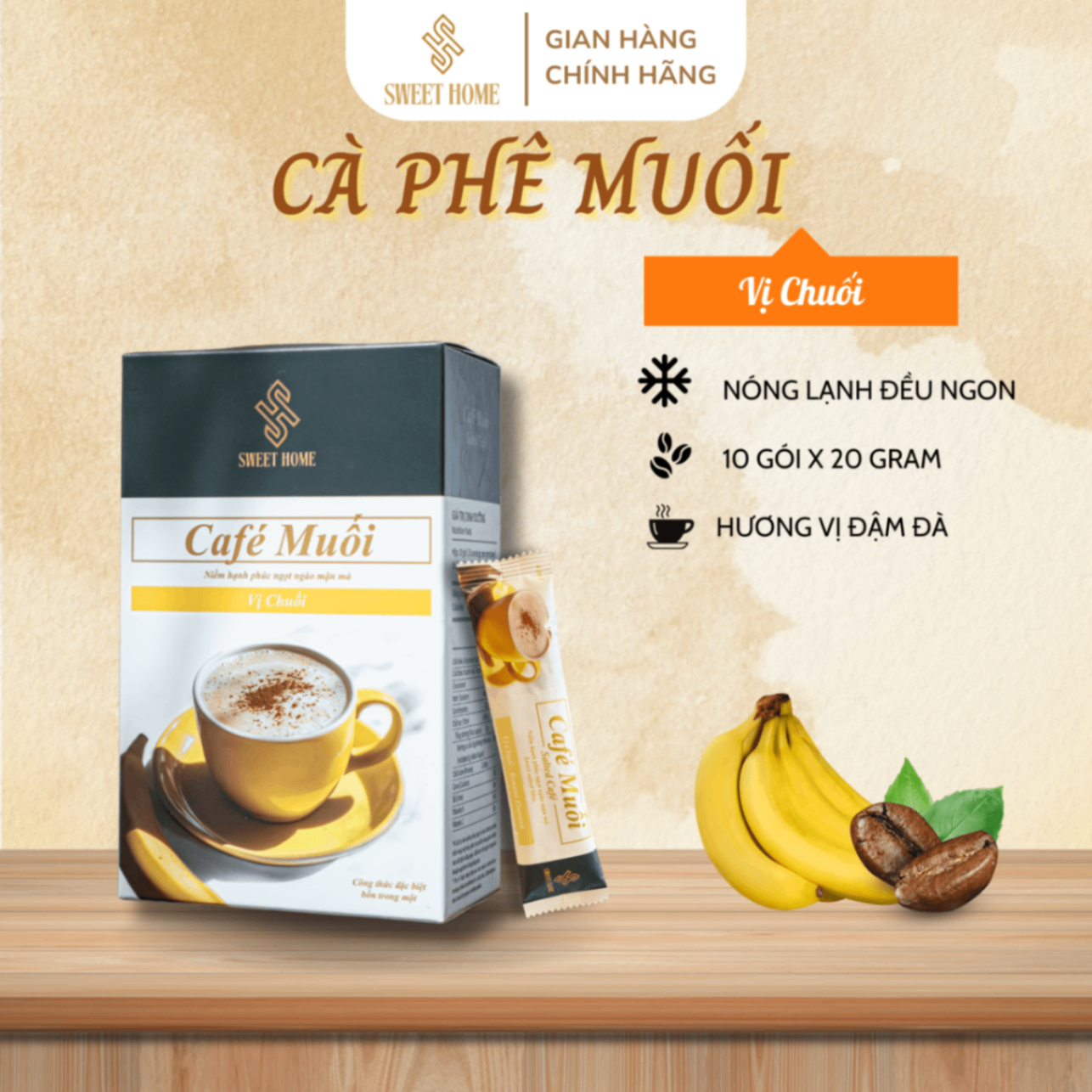 Cà Phê Muối Vị Chuối