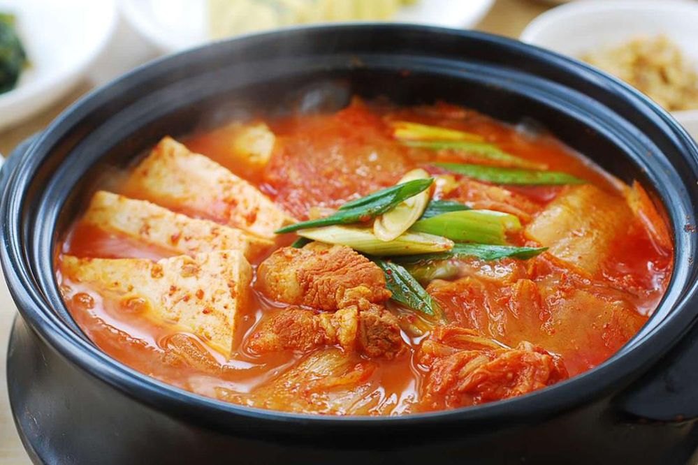 CANH KIM CHI ĐẬU HŨ